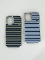 silver cool stripe case (olive)