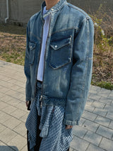 ASCLO Western Rider Denim Jacket (2color)