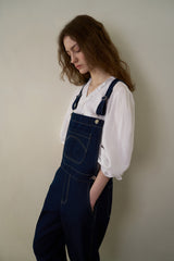 Ruffle shirring blouse_ivory