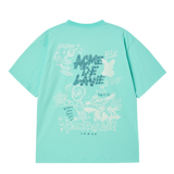 25SS ALIEN UNIVERSE SHORT SLEEVE T-SHIRT EMERALD GREEN
