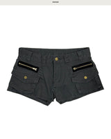ultive mute charcoal cargo short pt