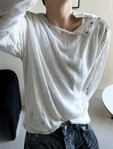 Elo ビンテージスナップサマーTシャツ