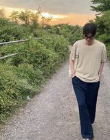 Oler半袖ニットTシャツ
