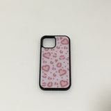 heart leopard (pink) case 