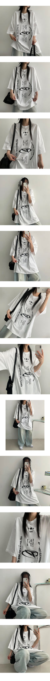 リーグオーバーフィットショートスリーブtシャツ
