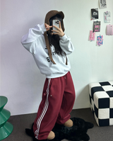 SHOULDER ARM PRINTING TATTOO PATCH CHERRY HOODIE🍒🩵🤍3COLOR