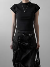Softneck drop short-sleeve tee
