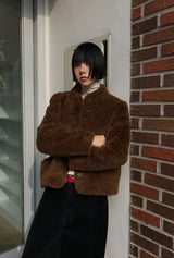 CLOUDY FUR JACKET