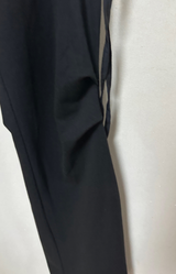 CRINKLE BOW PLEATED TWO-LAYER COTTON BOOTCUT TRAINING SKIRT-PANTS LEGGINGS - 2 COLOR