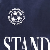 ベルベットサッカーロングスリーブドTシャツ