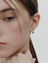 26SS★ Precise (W) Hoop Earrings S
