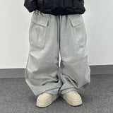 fluff cargo sweat pants