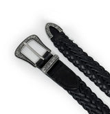 Ruthen Western Braided Leather Belt