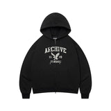 ARCHIVE EAGLE Crop Hoodie Zip-up (SCJSTD-0268)