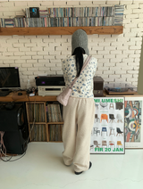ヒンダーブックルバンディングワイドパンツ（3c）