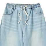 25SS デストロイデニムバドパンツ ライトブルー