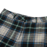 WIDE CHECKERED PANTS