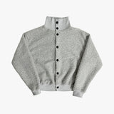 INF High-neck cardigan