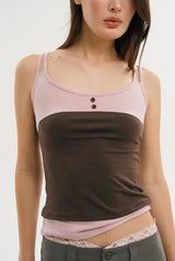 Crumble button top