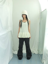 a flared winter dress