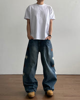 All-Star Patch Denim Pants
