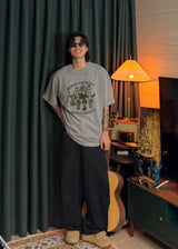 アパチカモヘビーピグメントショートスリーブTシャツ 4カラー