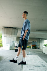 "TRUE LOVE" PRINTED S/S WASHED T-SHIRT