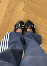 STUD BELT FLAT SHOES (225-250)