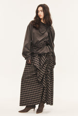 Tartan soup skirt
