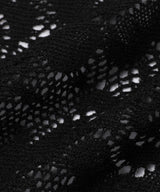 26SS★ Hair line knit scarf