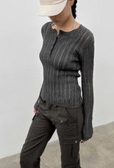 [MADE] Seddie Henley Neck Knit