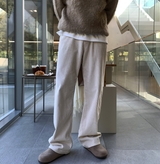 Kyren Rest fur suede mule