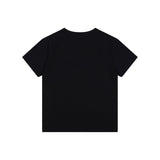 (DUC) GA Semi-Crop Short-Sleeve T-Shirt Black