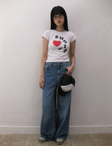 DOT LOGO TEE (WHITE)