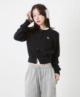 LOGO STITCH ROUND CARDIGAN [4color]