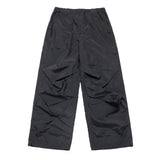 25SS ナイロンパラシュートパンツ ブラック
