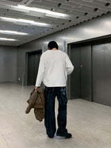 LMN Kubo Shadow Washing Wide Denim (black)