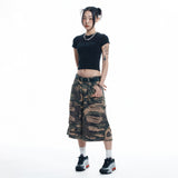 EASY See-through Crop Short Sleeve - Black