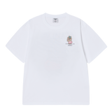 25SS タンニングオパンチュウサギベーシックロゴ半袖Tシャツ ホワイト