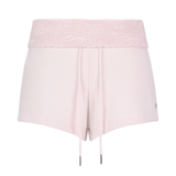 [Limited quantity] Coquette Lace Shirred Fold-Over Shorts