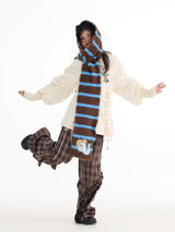 Striped scarf