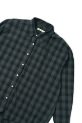 Autumn check shirt_navy