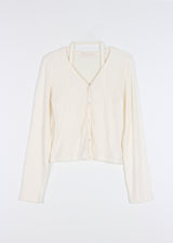 FRENCH LAYERED CARDIGAN