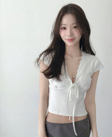 house wine antique Lace Top