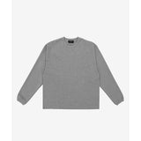 クラシック ロングスリーブ T シャツ - ヘザー グレー
