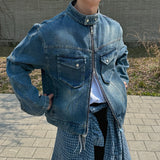 ASCLO Western Rider Denim Jacket (2color)