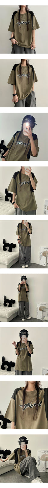 Redile スリットワイドナイロンパンツ