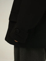 GU Wool Short Mac Coat