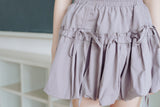 frill balloon skirt(grey)