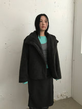 Le Hairi Half-Neck Quilted Coat (2 Colors)
